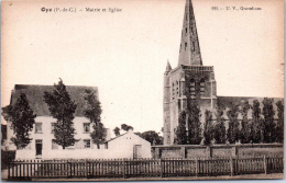 62 OYE - Mairie Et église - Oye Plage