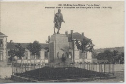 63 -  SAINT ELOY LES MINES  -  Monument élevé à La Mémoire Des Morts Pour La Patrie - Saint Eloy Les Mines