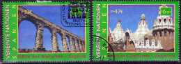 UN Wien Vienna Vienne - Welterbe Spanien (MiNr: 317/24) 2000 - Gest. Used Obl. - Used Stamps