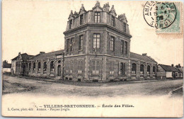 80 VILLERS BRETONNEUX - école Des Filles - Villers Bretonneux