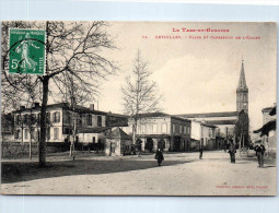 82 GRISOLLES - Place Et Carrefour De L'église - Grisolles