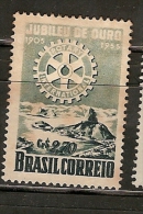 Brazil * & Jubileu De Ouro,  Internacional Rotary 1905-1955 (547) - Neufs