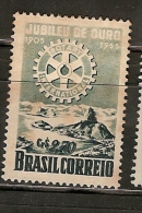 Brazil * & Jubileu De Ouro,  Internacional Rotary 1905-1955 (547) - Ungebraucht