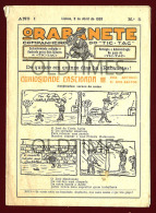 PORTUGAL - O RABANETE - COMPANHEIRO DO TIC-TAC - LIVRO DE ILUSTRAÇAO - 1933 OLD ILUSTRATION MAGAZINE - Fumetti & Mangas (altri Lingue)