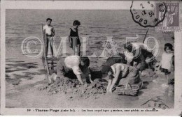 59. Tharon Plage. Les Bons Coquillages, 4 Moines, Sont Pêchés En Abondance. J. Nozais à Nantes. 1936. - Tharon-Plage