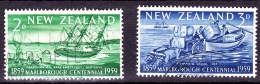 New Zealand, 1959, SG 772 & 773, Used - Used Stamps