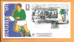 ENVELOPPE: Coupe Du Monde De Rugby 25-05-1995 - Briefe U. Dokumente