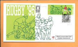 ENVELOPPE: Coupe Du Monde De Rugby 25-05-1995 - Lettres & Documents