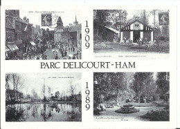 HAM ( Somme ) 7ème Bourse Aux Cartes Postales , 15 Octobre 1989 , Tirage Limité à 1000 Exp , Cpm Non Voyagée - Bourses & Salons De Collections