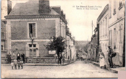72 LE GRAND LUCE - Mairie Et Rue Saint Facile - Le Grand Luce
