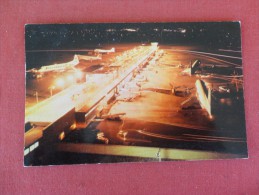 - Ohio> Cleveland  Night View Hopkins Airport     Ref 1709 - Cleveland