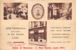 RHONE  69  LYON  7°ARR  CAFES PIROIRD FRERES  10 RUE GRENETTE  COMMERCE  INDUSTRIE  VUES MULTIPLES - Lyon 7