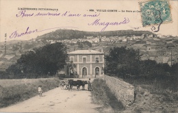 ( CPA 63 )  VIC-LE-COMTE  /  La Gare  - - Vic Le Comte