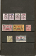 WALLIS ET FUTUNA  N° 26/29 ET 30/35   NEUF*     DE 1922/27 - Unused Stamps