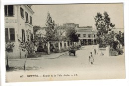 CPSM MEKNES  (Maroc) - Entrée De La Ville Arabe - Meknès