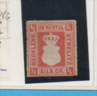 ALLEMAGNE - MECKLENBOURG-STRELITZ - Yvert  N° 1 - Mecklenburg-Strelitz