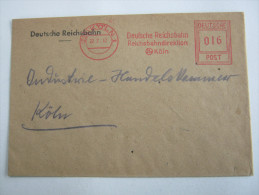 1946 , KLEINKEMS    ,  Firmen Freistempel Auf Beleg - Altri & Non Classificati