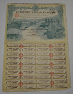 Chantiers Navals Français - Navigation