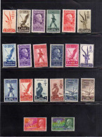 AOI AFRICA ORIENTALE ITALIANA 1938 SOGGETTI VARI SERIE COMPLETA COMPLETE SET MNH - Africa Oriental Italiana