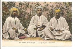 MAROC - Groupe De Jeunes Marocains  - Couleur - África