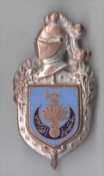 INSIGNE 10° LEGION DE GENDARMERIE ALGER, émail - Plateau AB Edit R LOUIS DEL H 696 - Polizei