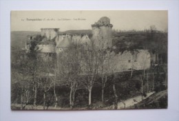 22- TONQUEDEC - Le Chateau - Les Ruines - Tonquédec