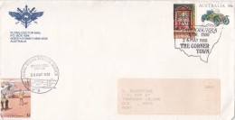 Australia 1988 Tibubarra The Corner Town Souvenir Cover - Cartas & Documentos