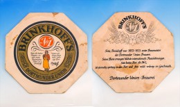 Brinkhoff's Beer Mat Size 93 X 93 Mm - Alkohol