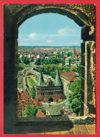 161981 / Lübeck - Blick Vom Aussischtsturm St. Petri Auf Des Holstentor - Germany Allemagne Deutschland Germania - Luebeck