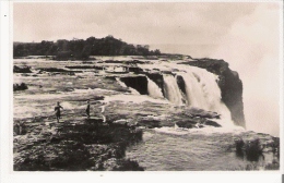 VICTORIA FALLS .THE RAPIDS ABOVE THE MAIN FALLS AS SEEN FROM CATARACT ISLAND - Zimbabwe