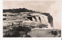 VICTORIA FALLS .THE RAPIDS ABOVE THE MAIN FALLS AS SEEN FROM CATARACT ISLAND - Simbabwe