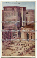 CARTOLINA THE BILTMORE HOTEL NEW YORK CITY STATI UNITI AMERICA VIAGGIATA - Bares, Hoteles Y Restaurantes