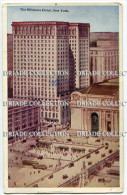 CARTOLINA THE BILTMORE HOTEL NEW YORK CITY STATI UNITI AMERICA VIAGGIATA - Bar, Alberghi & Ristoranti