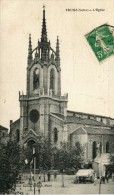 CPA 42 FEURS L EGLISE 1913 - Feurs