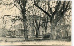 CPA 42 FEURS CHATEAU CH. D ASSIER  1906 - Feurs