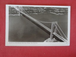 - New York> New York City > Bridges & Tunnels  RPPC  George Washington Ref 1709 - Puentes Y Túneles