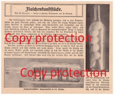 Original Zeitungsbericht - 1911 - Flaschen-Kunst , Flaschenkunst , Flasche , Glas , Kunst !!! - Vetro & Cristallo