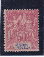 Saint Pierre Et Miquelon, N 69 Neuf Charnièrer, Tout Petit Blanc - Unused Stamps