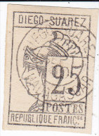 Diego Suarez N 9 , Obliteration Centrale, Blanc De Charnière, Tres Frais - Used Stamps