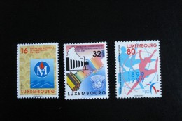 Luxembourg - Année 1999 - Anniversaires - Y.T. 1424/1426 - Neufs (**) Mint (MNH) Postfrisch (**) - Nuevos