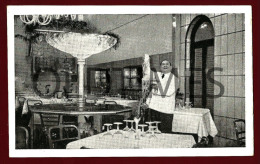 ROMA - RISTORANTE ALFREDO - ALL AUGUSTEO - IL VERO RE DELLE FETTUCCINE - 1940 PC - Bar, Alberghi & Ristoranti