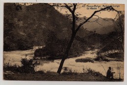 Congo Belge, Carte Postale, Le Fleuve Ruzizi, 10 C., Matadi, 6 -3-20 - Stamped Stationery