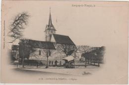 Cpa SAVIGNY LE TEMPLE (77)  L'église -    1938 - Savigny Le Temple