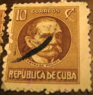 Cuba 1917 Palma 10c - Used - Used Stamps