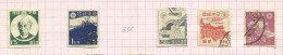 Japon N°354, 355, 357  à 359 Cote 4.55 Euros - Oblitérés