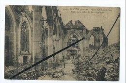 Delcampe - CPA  Tachée - Peronne - 1919 - L´Hôtel De Ville - The Town Hall - Peronne