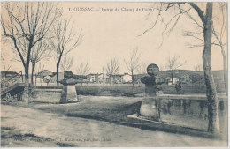 Delcampe - 30 // QUISSAC  Entrée Du Champ De Foire - Quissac