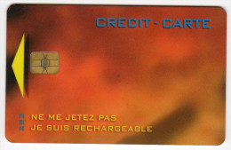 FRANCE CARTE A PUCE CREDIT CARTE - Tarjeta Bancaria Desechable