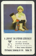 Hungary,  Shoes Advertising ,(1), 1980. - Formato Piccolo : 1971-80