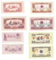 Collection Of 12 Vietnam Viet Nam UNC Specimen Banknotes 1972 -1991 - Viêt-Nam